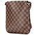 Louis Vuitton Musette Salsa in Damier Ebène marrone con tracolla lunga - vista 2