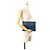 Chanel Blu Medio Pelle di Vitello Invecchiata Gabrielle O Clutch - vista 13