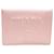 Billetera bi-fold Saffiano de Prada en rosa