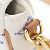 Borsa a Spalla Louis Vuitton Tweed Monogram Multicolor Wallet on Chain Ivy M83499 Bianco Multicolore - vista 6
