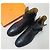 Hermès Schwarze Leder-Ankle Boots von Hermes Veo Größe 38 - Ansicht 3