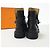 Hermès Schwarze Leder-Ankle Boots von Hermes Veo Größe 38 - Ansicht 4