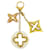 Louis Vuitton Bijoux Sac Ansolence M66884 Keyring Multiple colors Golden  ref.2255607