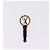 LOUIS VUITTON Conector de auriculares metal Oro M61014 LV Auth BD2256 Dorado - vista 5