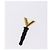LOUIS VUITTON Conector de auriculares metal Oro M61014 LV Auth BD2256 Dorado - vista 8