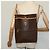 Céline CELINE Macadam Canvas Backpack PVC Leather Brown Gold Auth 124859 Golden - view 21