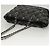 CHANEL Catena Parigi Bizantino Borsa a Spalla Nylon Nero Argento CC Auth BD2076 - vista 6