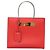 Borsa a mano in pelle BALENCIAGA Cable Shopper S 2way Rossa Argento 371177 Auth BD2212 Rosso - vista 13