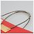 Borsa a mano in pelle BALENCIAGA Cable Shopper S 2way Rossa Argento 371177 Auth BD2212 Rosso - vista 14