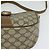 GUCCI GG Supreme Web Sherry Line Borsa a Spalla PVC Beige 56 02 032 Auth BD2176 D'oro - vista 11