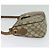 GUCCI GG Supreme Web Sherry Line Borsa a Spalla PVC Beige 56 02 032 Auth BD2176 D'oro - vista 4