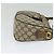 GUCCI GG Supreme Web Sherry Line Borsa a Spalla PVC Beige 56 02 032 Auth BD2176 D'oro - vista 5