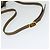 GUCCI GG Supreme Web Sherry Line Borsa a Spalla PVC Beige 56 02 032 Auth BD2176 D'oro - vista 7