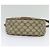 GUCCI GG Supreme Web Sherry Line Borsa a Spalla PVC Beige 56 02 032 Auth BD2176 D'oro - vista 9