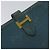 Hermès HERMES Billetera Larga de Cuero Azul Auth bs26436 - vista 12