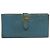 Hermès HERMES Billetera Larga de Cuero Azul Auth bs26436 - vista 2