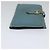 Hermès HERMES Billetera Larga de Cuero Azul Auth bs26436 - vista 5
