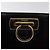 Borsa a spalla a catena Salvatore Ferragamo in pelle nera e oro Auth am8545 Nero D'oro - vista 14
