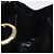 Borsa a spalla a catena Salvatore Ferragamo in pelle nera e oro Auth am8545 Nero D'oro - vista 17