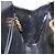 Borsa a spalla a catena Salvatore Ferragamo in pelle nera e oro Auth am8545 Nero D'oro - vista 18