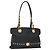 Borsa tote Gianni Versace in nylon nero e oro Auth bs25747 D'oro
