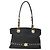 Borsa tote Gianni Versace in nylon nero e oro Auth bs25747 D'oro - vista 2