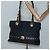 Borsa tote Gianni Versace in nylon nero e oro Auth bs25747 D'oro - vista 22