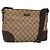 Borsa a Spalla GG Canvas GUCCI Beige Argento 114273 Auth SW829