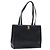 Borsa Tote Vala in pelle blu navy oro di Salvatore Ferragamo Auth bs26090