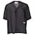 MSGM Seidenhemd Schwarz Bowling Style  - Ansicht 1