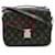 Pochette Metis Louis Vuitton Preto Lona  ref.2256377