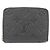 Louis Vuitton Monogram Empreinte Zippy Coin Purse Black