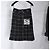 Falda de tweed a cuadros negros atemporal de Chanel - vista 6