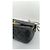 Wallet On Chain Chanel Mini Borsa a Soffietto Nera in Pelle Esotica Nero - vista 9