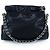 Chanel Modern Hobo Chain Around Slouch Bag Pelle di agnello nera Nero - vista 10
