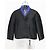 Max Mara Oversized-Jacke aus schwarzem Polyester - Ansicht 6