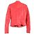 Giacca in pelle rossa Joseph Biker Rosso - vista 2