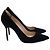 Manolo Blahnik BB Pumps aus schwarzem Wildleder
