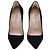Manolo Blahnik BB Pumps aus schwarzem Wildleder - Ansicht 2