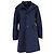 Apc Abrigo parka con capucha A.P.C. en algodón azul marino