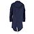 Apc Abrigo parka con capucha A.P.C. en algodón azul marino - vista 3
