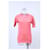 Prada Strickpullover mit kurzen Ärmeln aus rosa Baumwolle Braun Pink  - Ansicht 6