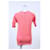 Prada Strickpullover mit kurzen Ärmeln aus rosa Baumwolle Braun Pink  - Ansicht 8