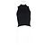Top sin mangas de cuello alto en mohair negro de Versace - vista 4
