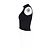 Top sin mangas de cuello alto en mohair negro de Versace - vista 5