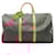 Louis Vuitton Monogram Keepall 50 Boston Bag M41426 Brown Cloth  ref.2257282