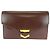 Hermès Borsa clutch in pelle Faco Hermes Metallico Bronzo