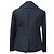 Céline  Celine Double-Breasted Peacoat in Navy Blue Polyester - view 3
