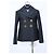 Céline  Celine Double-Breasted Peacoat in Navy Blue Polyester - view 6
