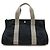Hermès Cannes MM Canvas Tote Bag Schwarz